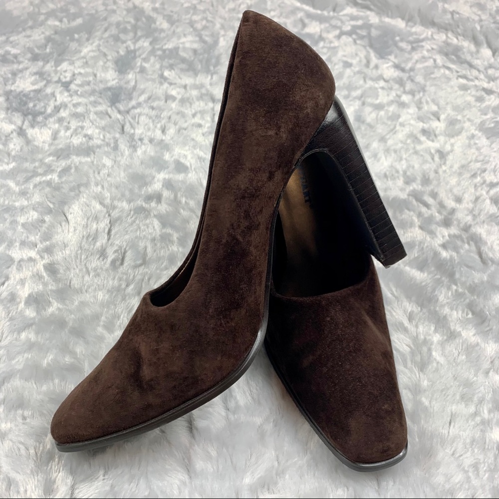 Colin Stuart Suede Heels